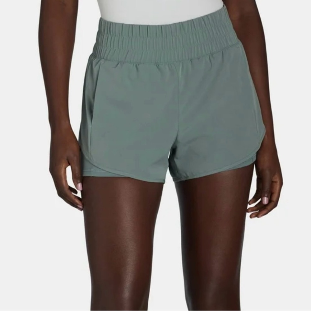 Avia Women's Athletic Shorts in Green